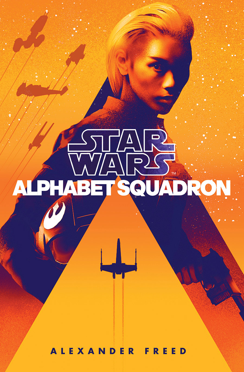The cover of Alphabet Squadron with art by Jeff Langevin.